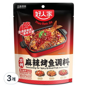 호인가 마라코위 물고기 소스, 3개, 220g