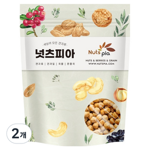 넛츠피아 볶음 헤이즐넛, 200g, 2개