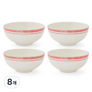 포트메리온 포터스마크 대접 16.5cm, 어텀 피치, 8개