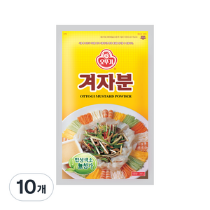 오뚜기 겨자분, 300g, 10개