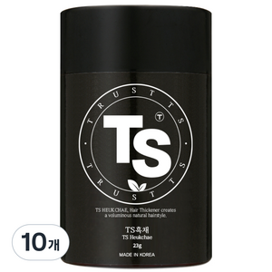 TS 흑채 23g, 흑갈색, 10개