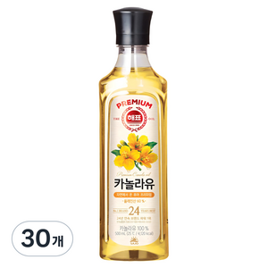 해표 카놀라유, 500ml, 30개
