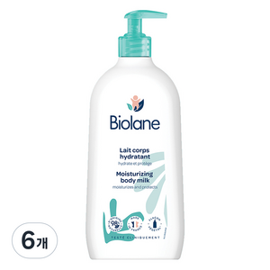 비올란 모이스처라이징 바디 밀크 유아로션, 6개, 350ml