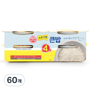 오뚜기 큰밥, 300g, 60개