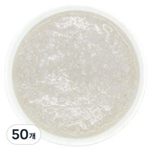 짱죽 실온 이유식 7개월부터 초기 묽은죽, 혼합맛(오트밀/바나나), 140g, 50개