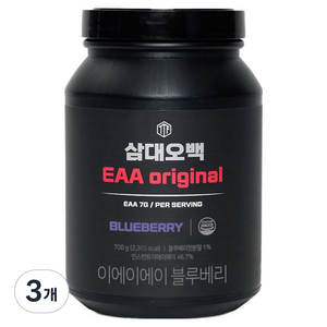 삼대오백 EAA 블루베리, 700g, 3개