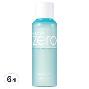 바닐라코 립 앤 아이 리무버 클리어, 100ml, 6개