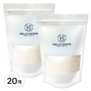 헬로우그린 율무가루, 500g, 1개입, 20개