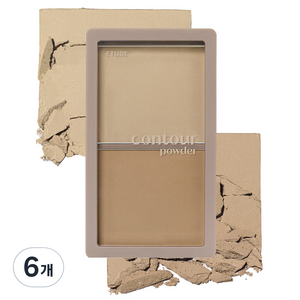 에뛰드 조효진 그림자 쉐딩 10g, 01재창조, 6개