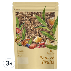 그린너트 호두, 1kg, 3개