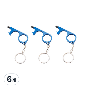 미접촉 그립 다용도 스틱 블루, 6개