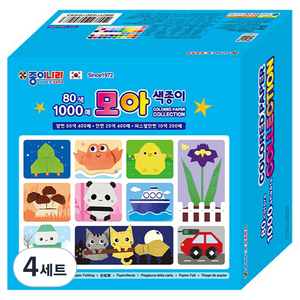 종이나라 모아색종이, 80색, 4000개