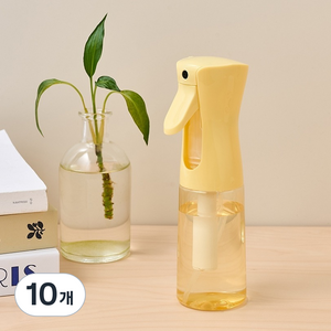 모던하우스 안개분사 반자동 스프레이 200ml, 10개, 옐로우