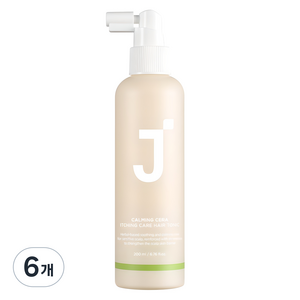제이숲 카밍 세라 가려운 두피 헤어토닉, 200ml, 6개