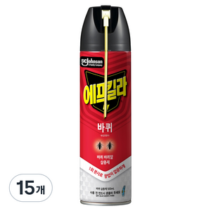 에프킬라 바퀴 울트라 살충제, 500ml, 15개