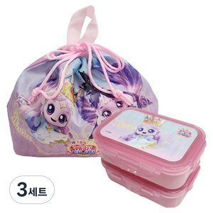 유아맘 프린세스 캐치티니핑 피크닉도시락세트, 레전드핑, 3세트