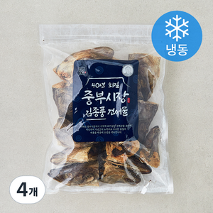 주일 중부시장 김종풍 소백산 황태머리 육수용 (냉동), 4개, 450g