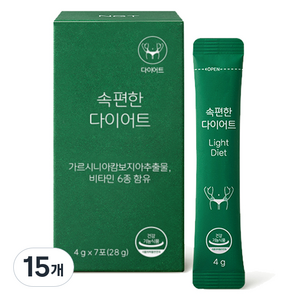 네츄럴굿띵스 속편한 다이어트 7p, 28g, 15개