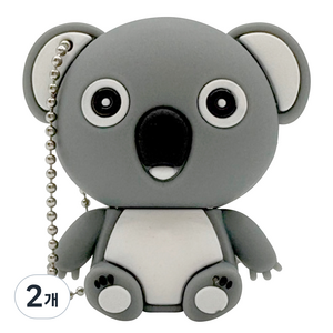 칼론 캐릭터 USB 메모리 애니멀 1, 4GB, 2개