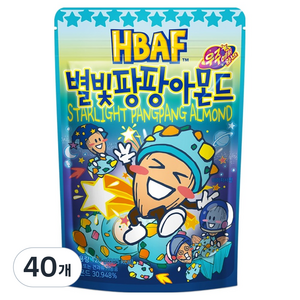 바프 별빛팡팡 아몬드, 120g, 40개