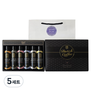 그때커피 더치커피 세트 + 쇼핑백, 6종, 5세트