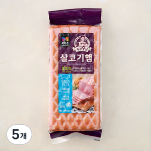 주부구단 목우촌 살코기햄, 840g, 5개