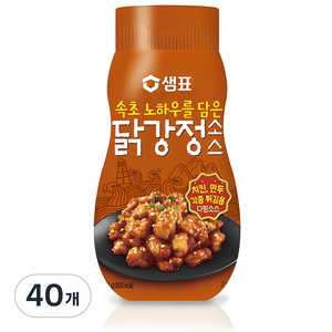 샘표 속초 닭강정 소스, 360g, 40개