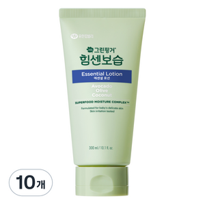 그린핑거 힘센보습 에센셜 로션, 300ml, 10개