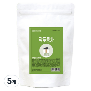 아이앤티 국내산 작두콩차 텀블러용, 2g, 100개입, 5개