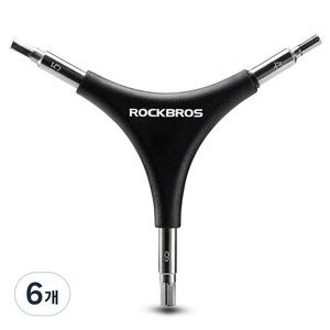 락브로스 휴대용 삼각 렌치 GJ736A, 6개