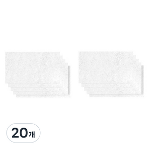 필터보감 렌지 후드 필터, 20개
