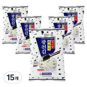 광천어머니김 전장김 6p, 30g, 15개
