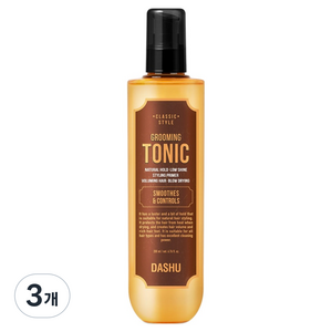 다슈 클래식 스타일 그루밍 토닉 펌프형, 200ml, 3개