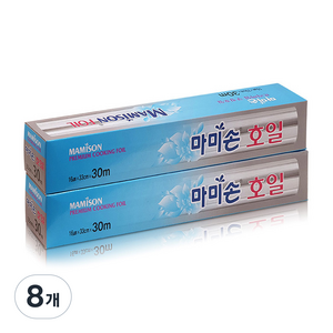 마미손 프리미엄 쿠킹호일, 30m, 8개