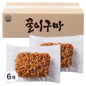꿀이구마 수제 크런치 약과, 700g, 6개