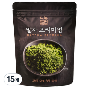 다농원 말차 프리미엄, 100g, 1개입, 15개
