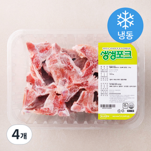 생생포크 등뼈 (냉동), 2kg, 4개