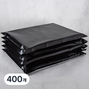 혜림봉투 HDPE 택배봉투 검정, 400개
