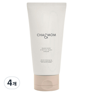 차앤맘 마크제로 튼살 크림, 150ml, 4개