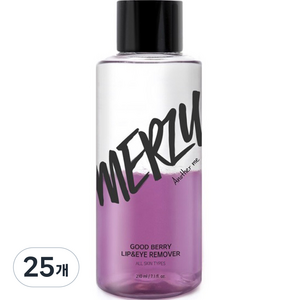 머지 굿 베리 립 앤 아이 리무버, 25개, 210ml