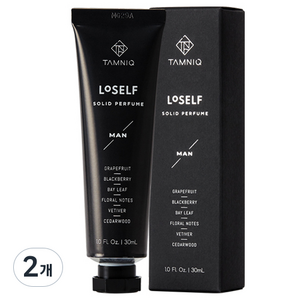탐니크 솔리드퍼퓸 맨 우디향, 30ml, 2개