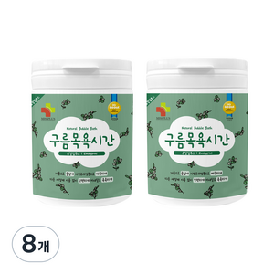 미스플러스 구름목욕시간 대팩 입욕파우더 유칼립투스, 500g, 8개