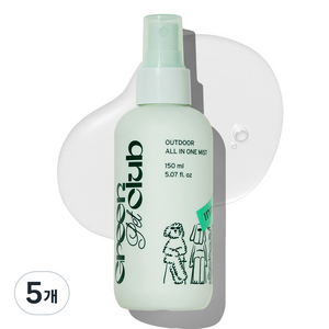 이니스프리 반려동물 그린펫클럽 산책 올인원 미스트, 150ml, 1개입, 5개