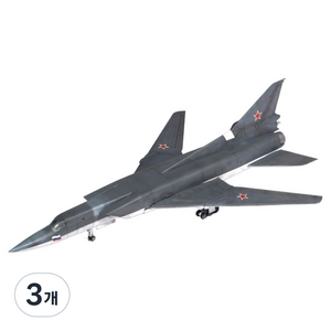 아카데미과학 1:144 러시아 공군 TU-22M3 백파이어 C 전투기 12636, 3개