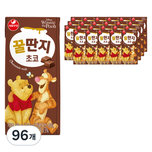 서울우유 초코꿀딴지, 180ml, 96개