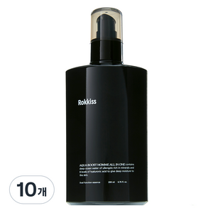 록키스 아쿠아 부스트 옴므 올인원, 200ml, 10개