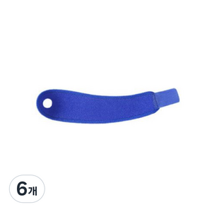 비즈온 따듯한 여자 손목 보호대 블루, 6개