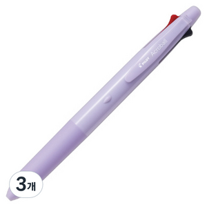 파이롯트 아크로볼 샤프 4색 멀티펜 0.5mm, 3개, 퍼플