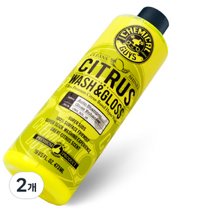케미컬가이 시트러스 워시 앤 글로스 카샴푸, 473ml, 2개