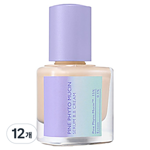 미샤 레이어링 핏 파인피토뮤신 세럼 비비크림 SPF50+ PA++++, 코쿤, 30ml, 12개